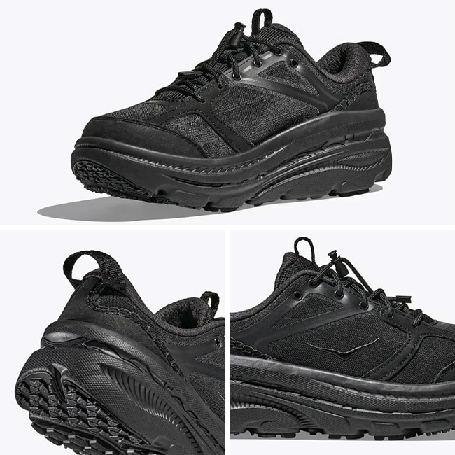 labubu アフリカンエディション ブラック（限定カラー） HOKA ホカ ボンダイB3 LS ユニセックス(7／8(25cm) ブラック