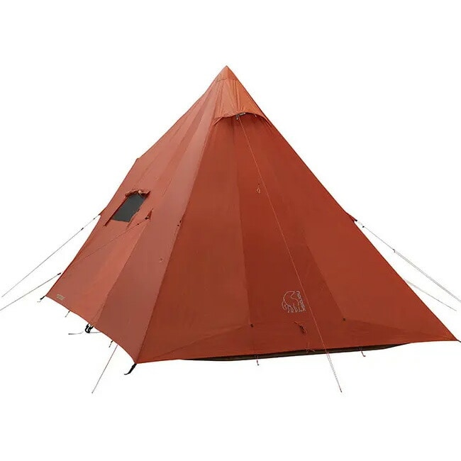 ノルディクス　スイムヘルム5 キャンプテント オレンジ色 Thrymheim 5 Square Tipi Tent