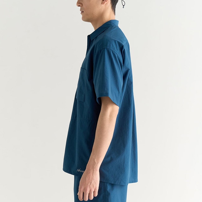 NANGA ナンガ エアクロス コンフィー S/S シャツ ポケット付き NANGA ナンガ DotAir COMFY S/S SHIRT ドットエアーコンフィー