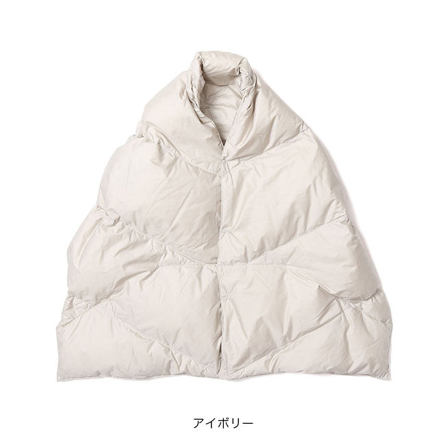 ナンガ　ポンチョ　ストール　防寒 NANGA ナンガ ダウン マフラー ストール ダウンポンチョマフラー