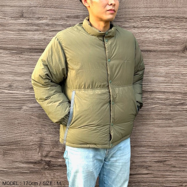 NANGA ダウンジャケット MA-1 オリーブ Amazon | [ナンガ] 別注 HINOC DOWN JACKET MA-1 ヒノックダウン