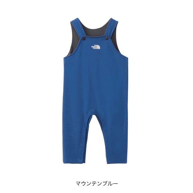 THE NORTH FACE ノースフェイス スウェットロゴオーバーオール
