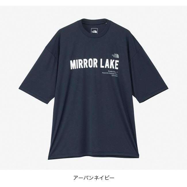ノースフェイス レディース オープンカラー 半袖シャツ M　アウトドア 紺 ノースフェイス レディース オープンカラー 半袖シャツ M