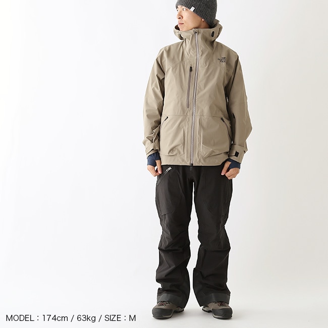 ノースフェイス　新作　新品未使用品　キャバングレー　レイバックビーシービブ　L. THE NORTH FACE ノースフェイス レイバックビーシージャケット