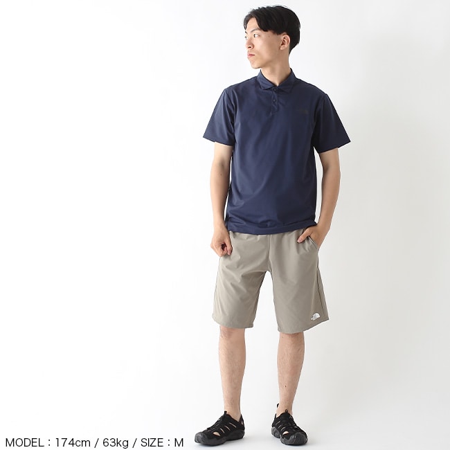 THE NORTH FACE ノースフェイス S/Sテックポロ メンズ(M