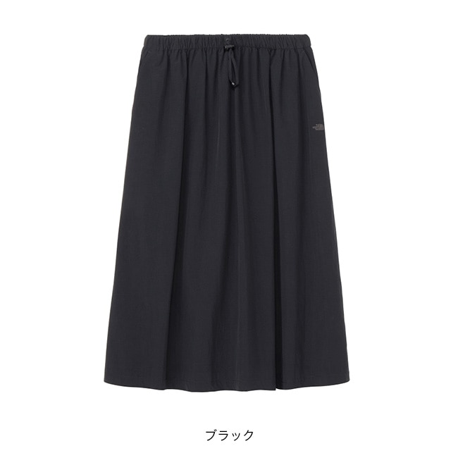 THE NORTH FACEジャーニーズギャザースカート／ブラック THE NORTH FACE｜ジャーニーズギャザースカート - &Eat. by SUU