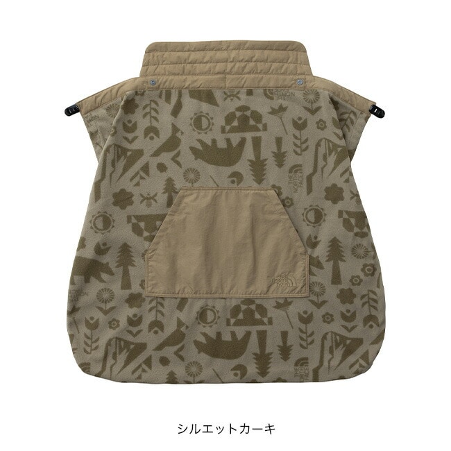 ノースフェイス ベビーシェルブランケット　カーキ THE NORTH FACE ザ・ノース・フェイス ベビーシェルブランケット