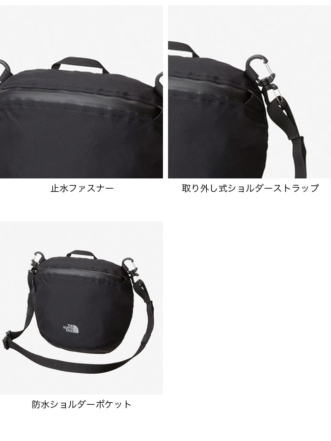 THE NORTH FACE ノースフェイス WPショルダーポケット(ブラック