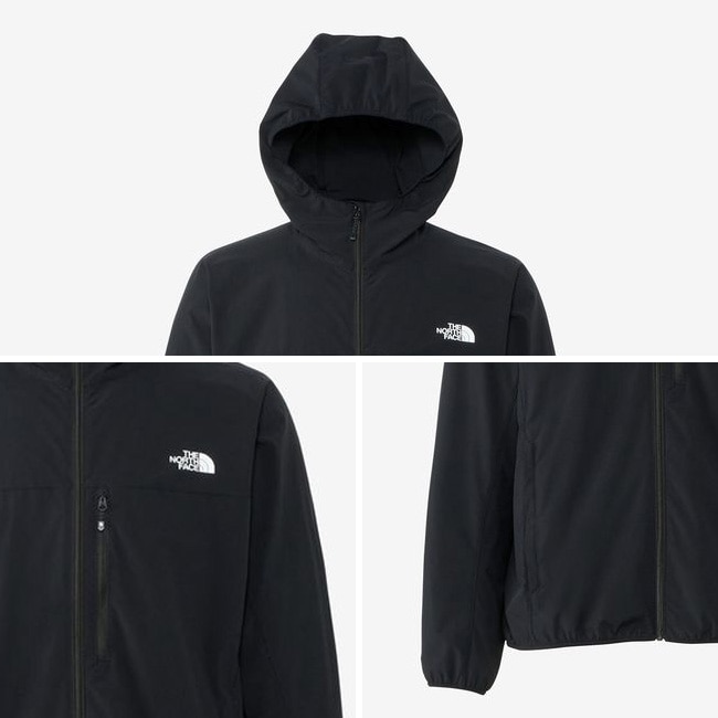 ⭐️【新品・正規品】マウンテンソフトシェルフーディ　M ブラック ノースフェイス 公式】マウンテンソフトシェルフーディ（メンズ）｜ザ・ノース