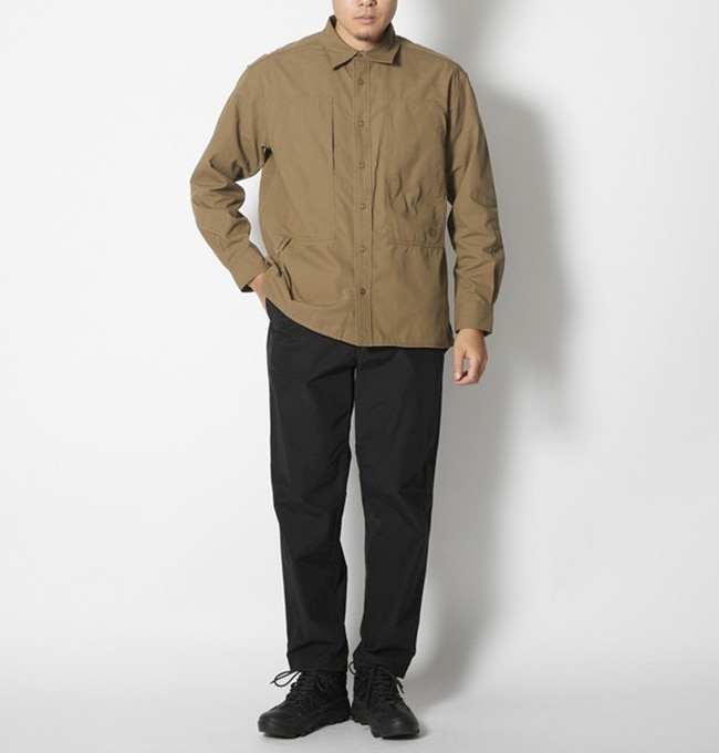 【新品】snow peak スノーピーク　ライトマウンテンクロスパンツ 茶 XL snow peak スノーピーク ライトマウンテンクロスパンツ(S