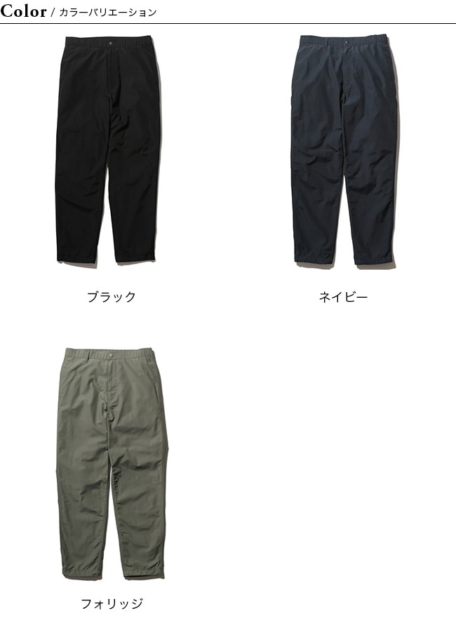 【新品】snow peak スノーピーク　ライトマウンテンクロスパンツ 茶 XL snow peak (スノーピーク) Light Mountain Cloth Pants / ライト