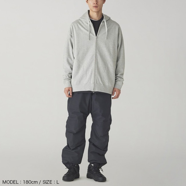 試着のみ snow peak リサイクルコットン ジップアップ