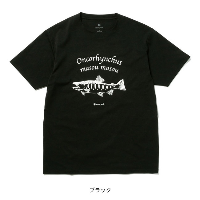 完売品◆snow peak スノーピーク/コラボシャツ メンズ アウトドア 釣り snow peak スノーピーク メンズ アウトドア 半袖Tシャツ