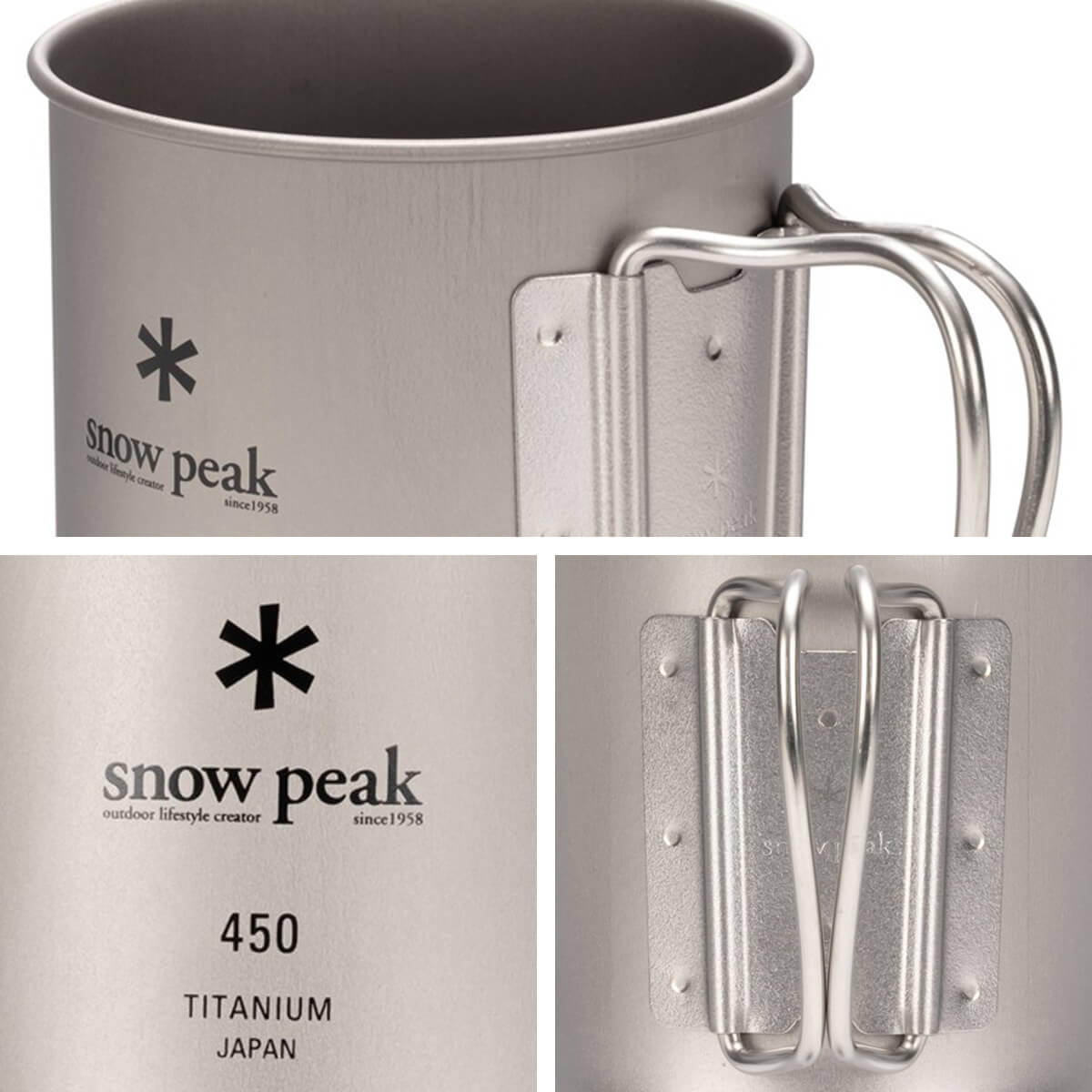 snow peak スノーピーク チタン シングルマグ 450: SUNDAY