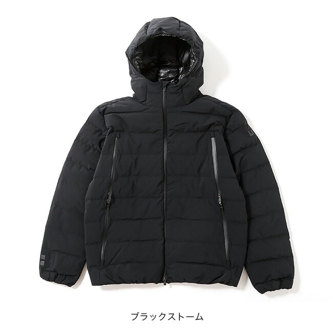 ROUGH&SWAダウンジャケット UBR ウーバー レギュレーターダウンジャケット(M ブラック