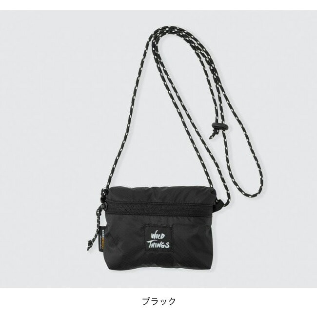 ＊新品＊ポーチ ブラック WILD THINGS ワイルドシングス コーデュラシルポーチ(ブラック