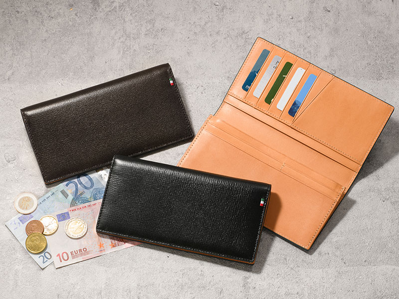 MILAGRO パルメラートゴートレザー・L字ファスナー長財布