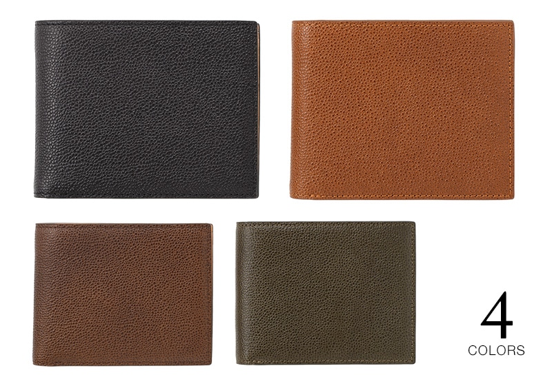 MILAGRO 英国C. F. Stead社製レザー・二つ折り財布 小銭入れ付き