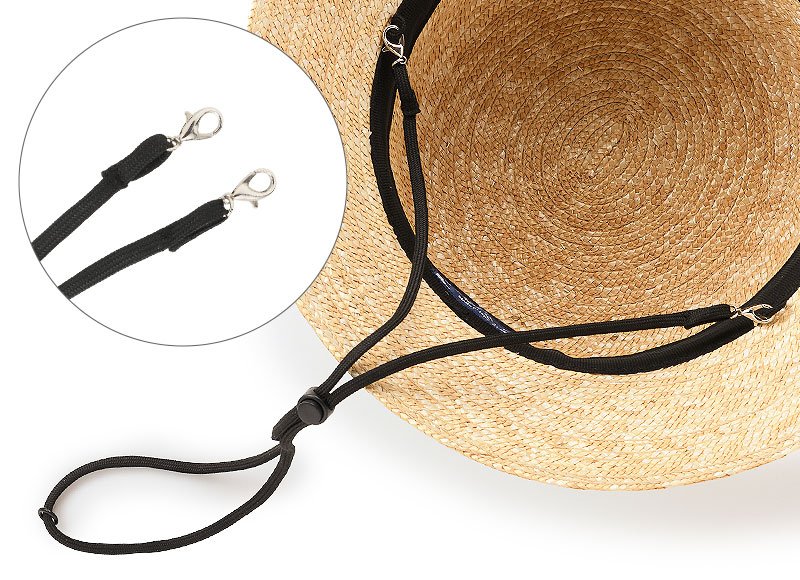 フック付き・帽子ストラップ