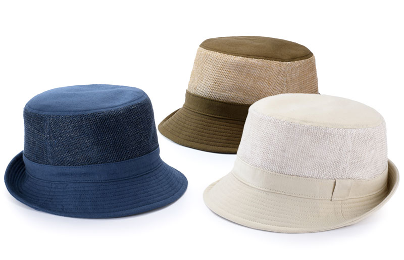 ORIHARA STYLE 尾州からみ織り・風が通るアルペンハット