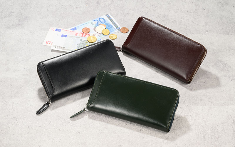 MILAGRO エチオピアンシープ ラウンドジップ長財布