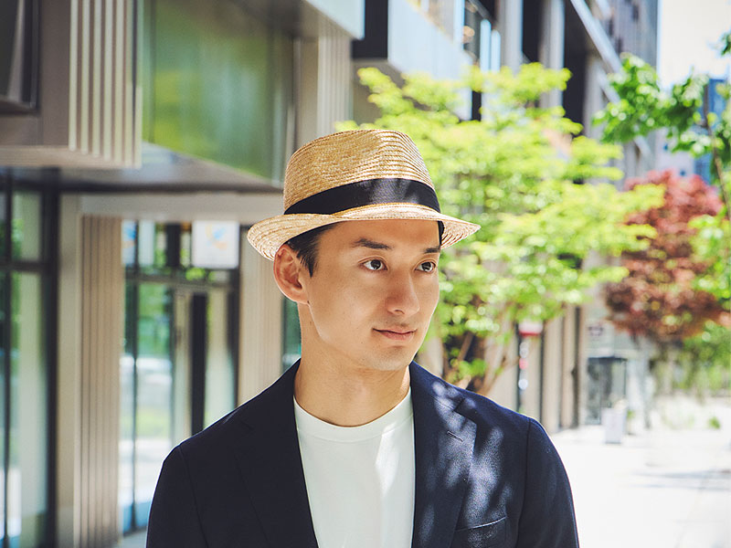 田中帽子店 Noah(ノア)麦わら 中折れハット