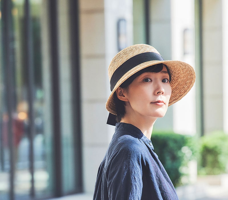 田中帽子店 Anne（アンヌ）麦わら 女優帽