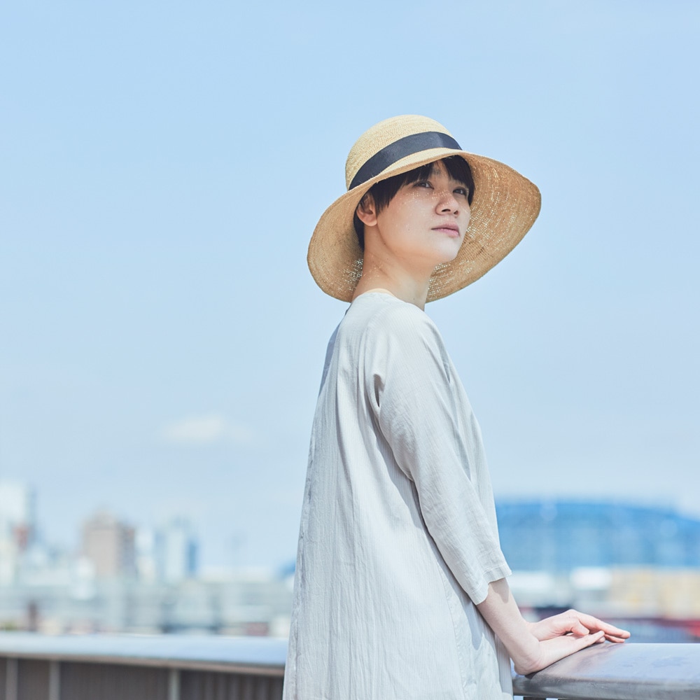 田中帽子店 Fiona（フィオナ）ライフィア つば広キャペリン帽子