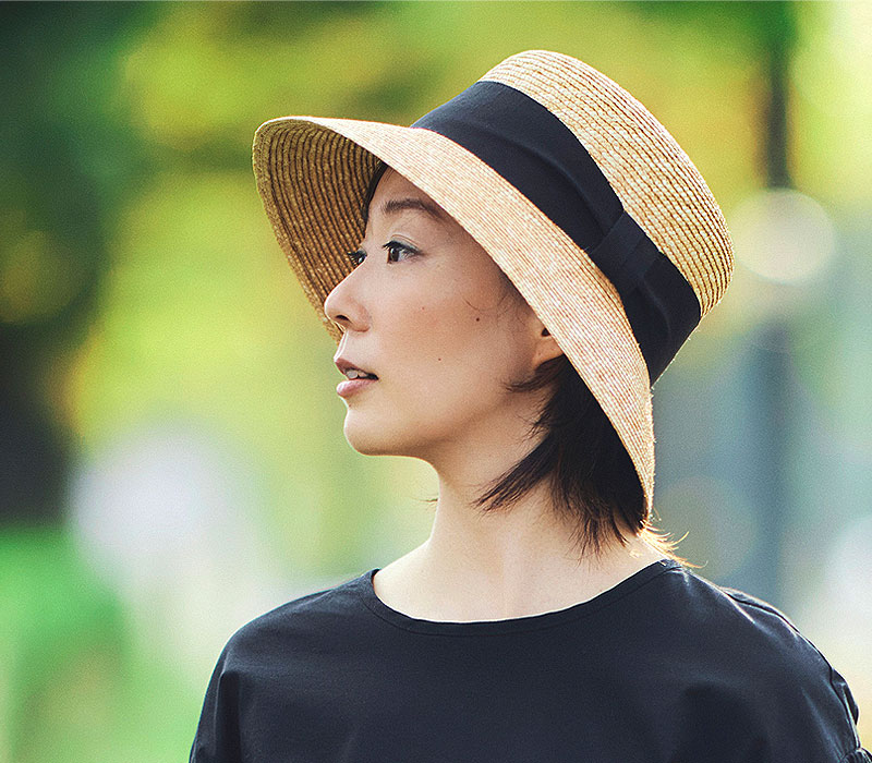 田中帽子店 Anika（アニカ）麦わら 女優帽