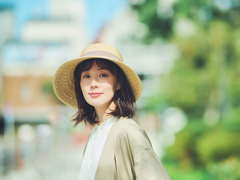 田中帽子店 Stella（ステラ）麦わら 麦わら つば長 女優帽