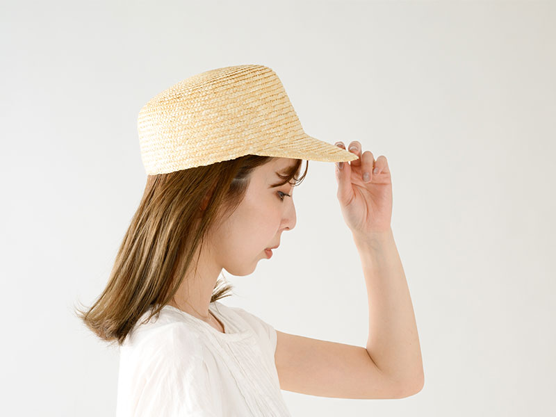 田中帽子店 Orel（オレル）麦わらキャップ