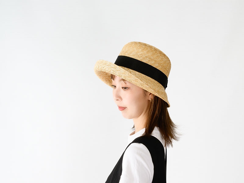 田中帽子店 Blair（ベルニ）麦わら ブルトン