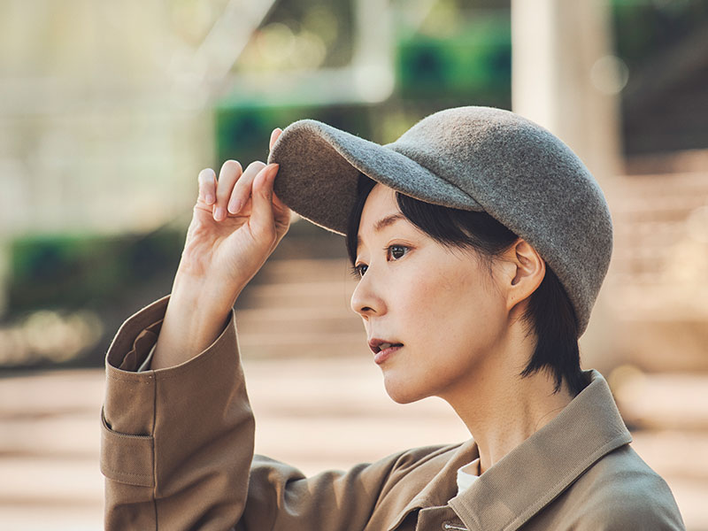 YOKOI BERET ウールキャップ 