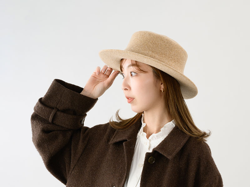 YOKOI BERET Margot（マルゴ） ウール バスクカンカン帽 