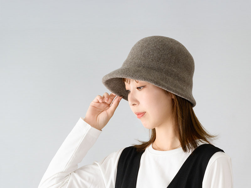 YOKOI BERET Berta2(ベルタ) ウールクロッシェ