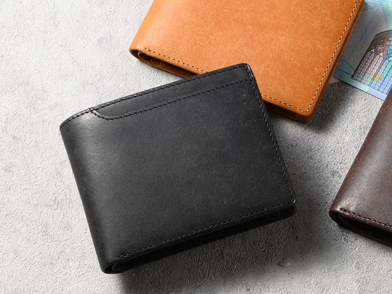 MILAGRO・イタリアンエイジングレザー・2つ折り財布