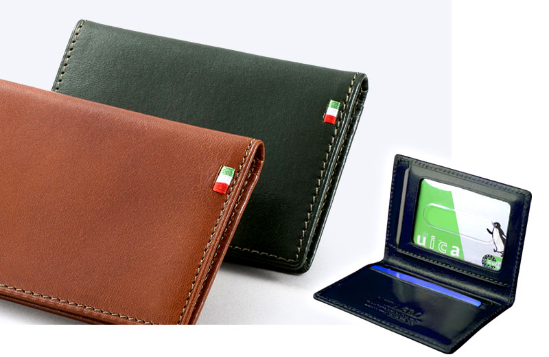 MILAGRO イタリアンレザー・パス&カードケース