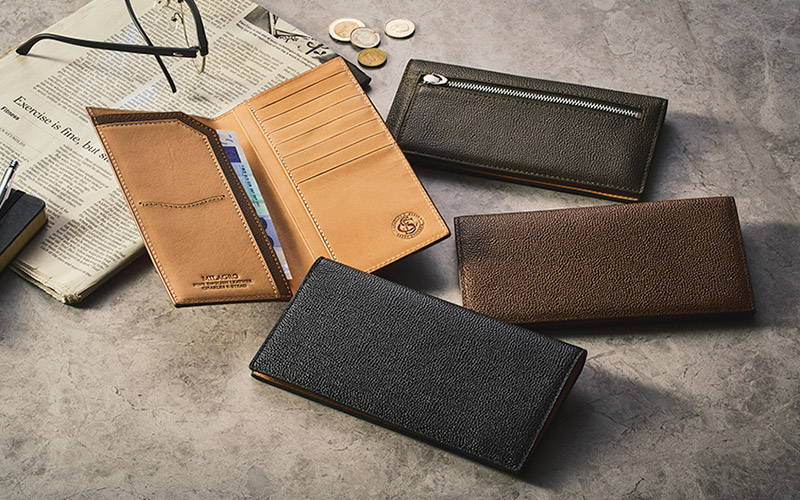 MILAGRO 英国C. F. Stead社製レザー・薄型長財布