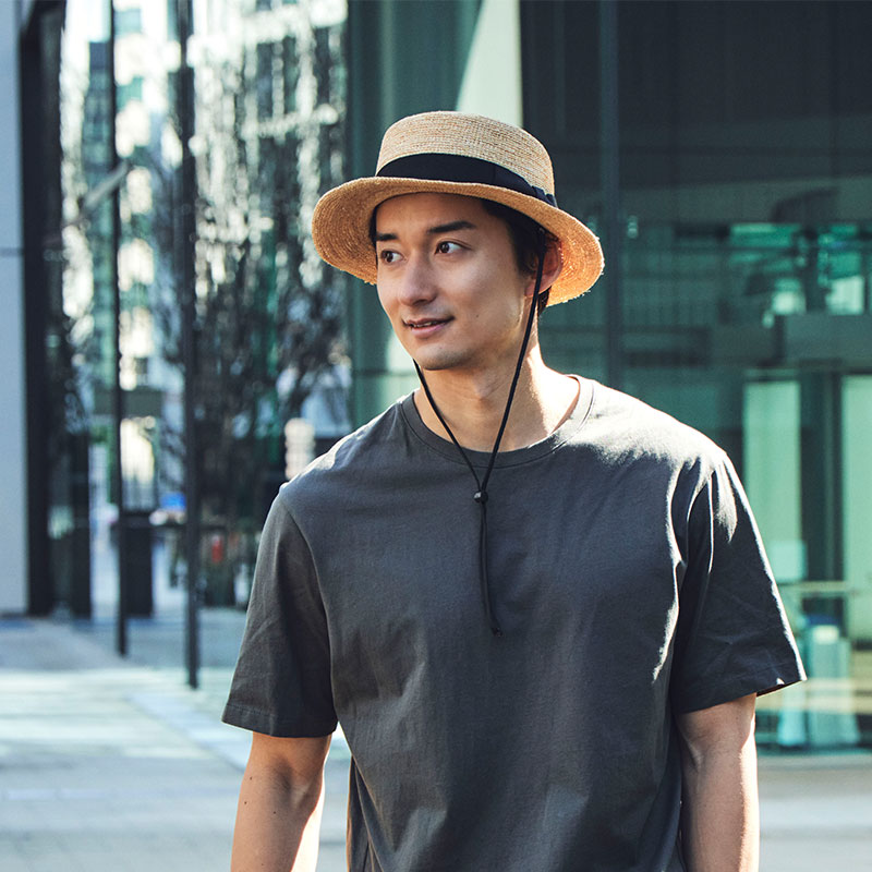 フック付き・帽子ストラップ