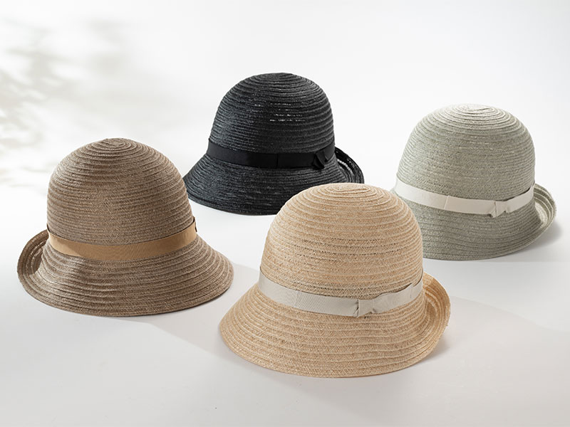 岡本帽子 マニラ麻・クロッシェ