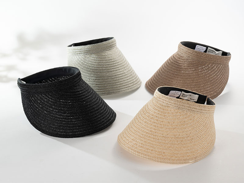 岡本帽子 マニラ麻・サンバイザー