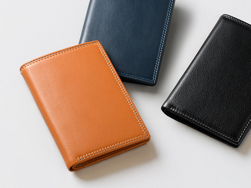 MILAGRO キップレザー・二つ折り財布