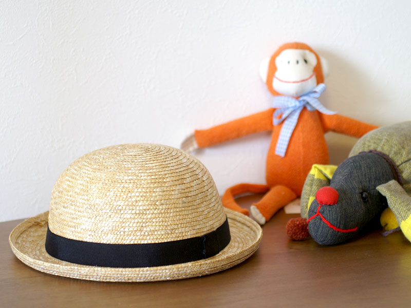 田中帽子店 Louna（ルナ）麦わら セーラー帽子