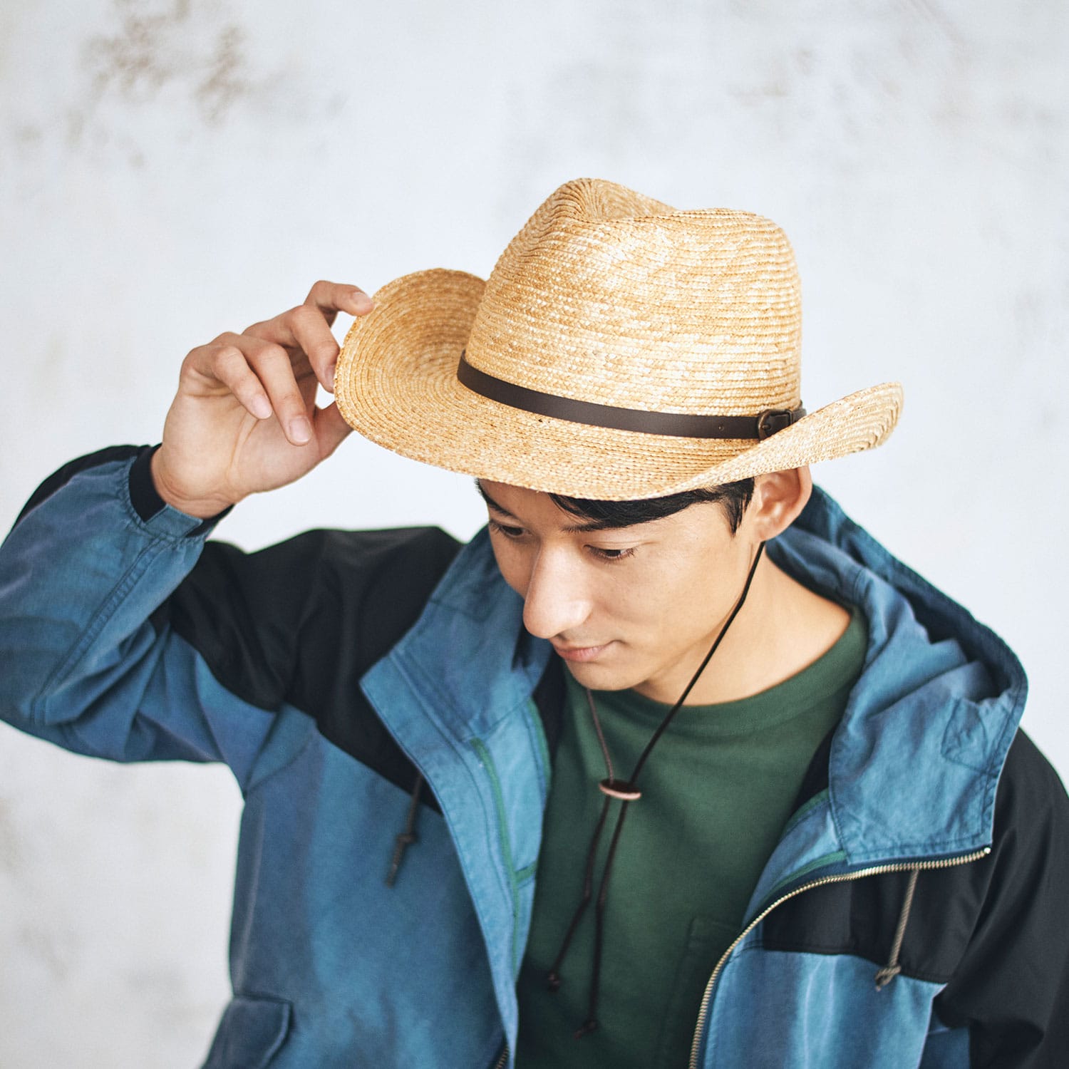 田中帽子店 Bruno（ブルーノ）麦わら テンガロンハット