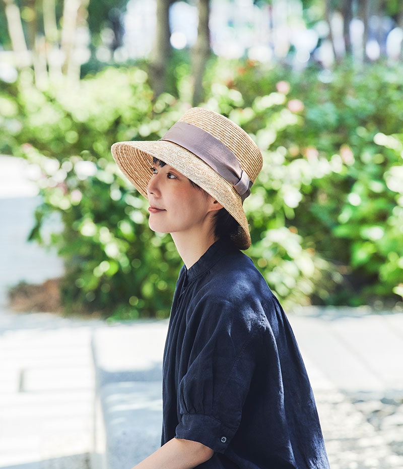 田中帽子店 Anika（アニカ）麦わら 女優帽
