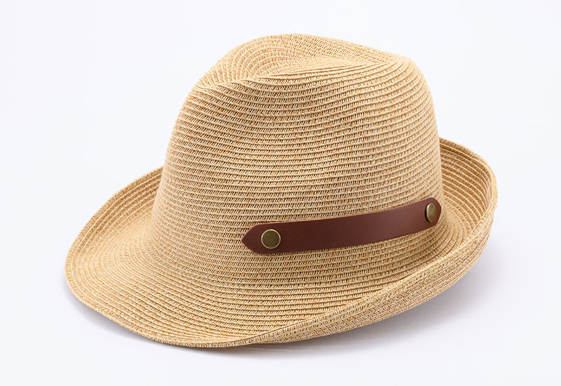 田中帽子店 Dion（ディオン）麻調ブレード・中折れハット