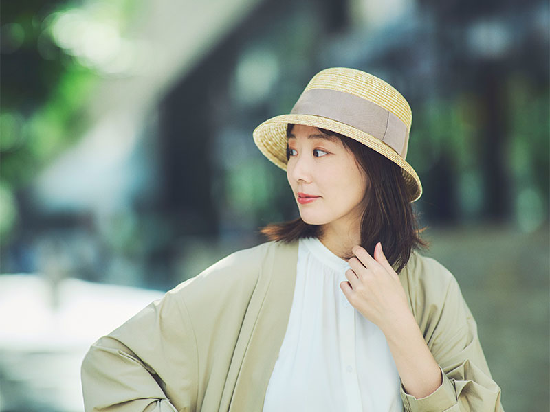 田中帽子店 Ciel（シエル）麦わら クロッシェ