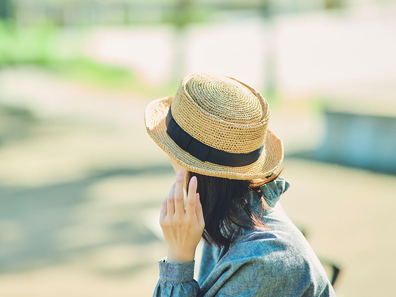 田中帽子店 Brice2（ブリス2）ラフィア ポークパイハット