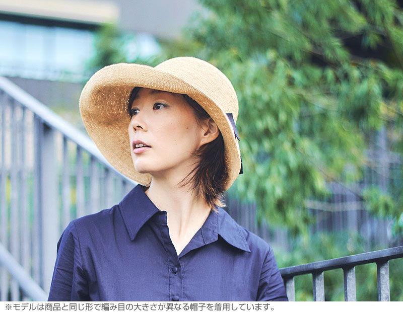 田中帽子店 Chloe2（クロエ2）ラフィア 女優帽