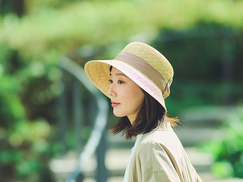 田中帽子店 Olivia（オリビア）麦わら 女優帽